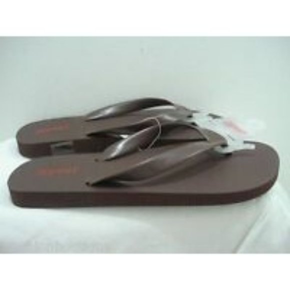 ESPRIT Men's Caribbean Shoes Sandals Flip Flop Dark Brown Size 11 New - Picture 2 of 8